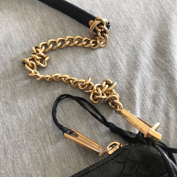 Rebecca minkoff crocodile mini MAC crossbody purse - Picture 3 of 7